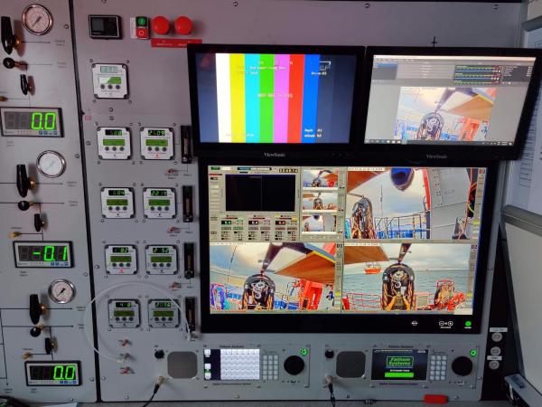 HD Video Diver Monitoring System Console NORSOK