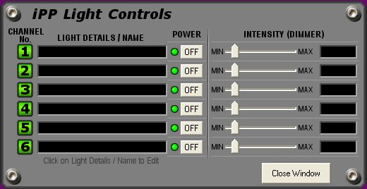 iPP iPP Light controls 22oct07